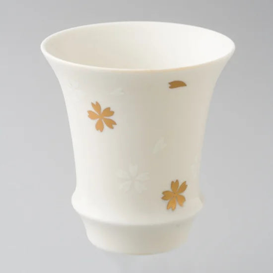 SAKE GLASS「春桜（反）」