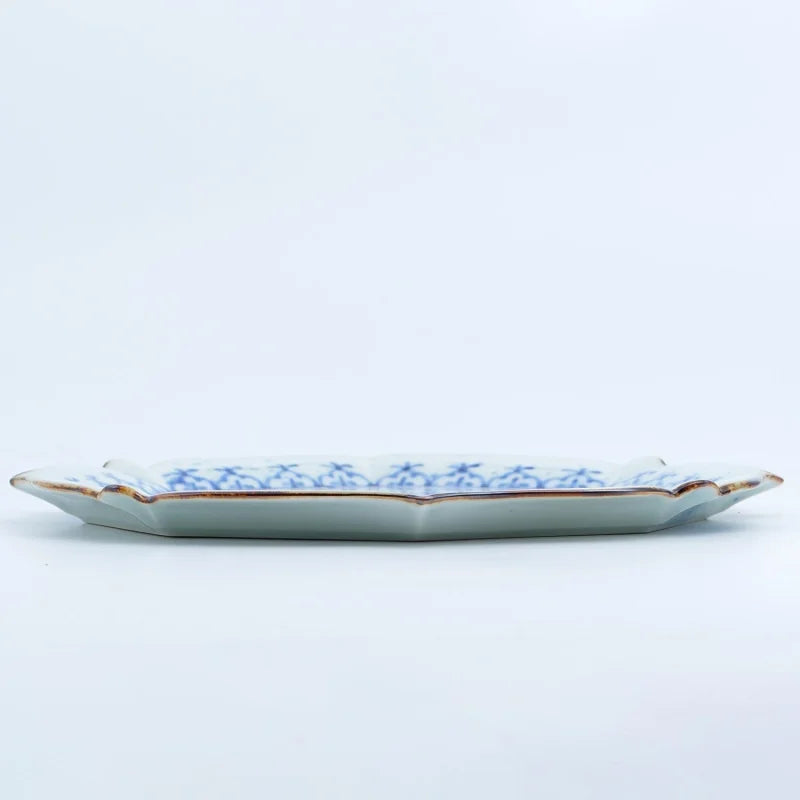 Ginsai flower plate 27 x 26