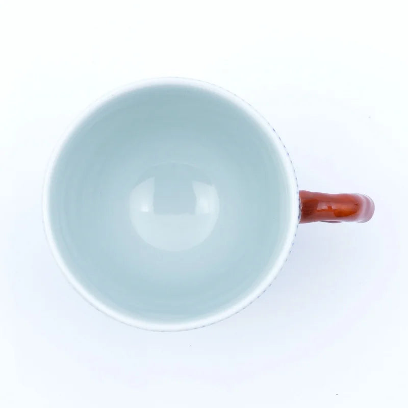 Petal crest mug (red)