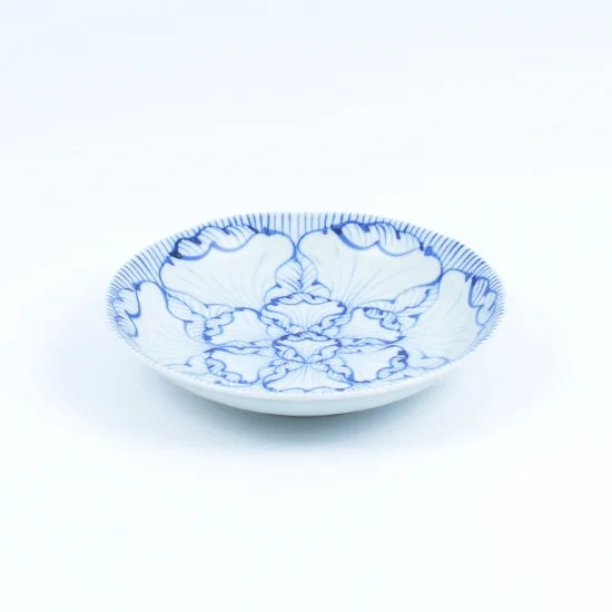 Petal pattern 5.5 inch deep plate