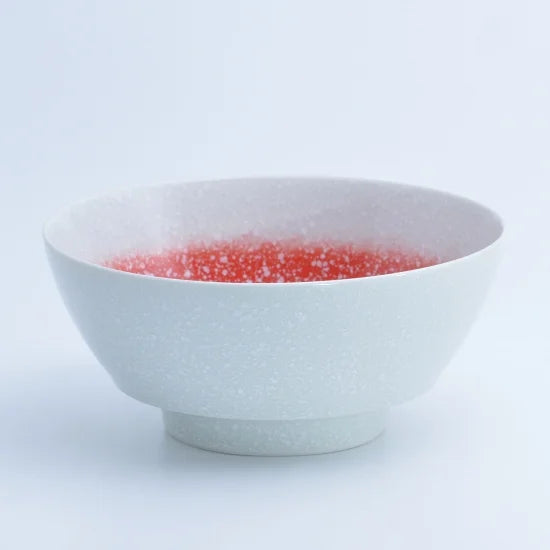 snow red ramen bowl