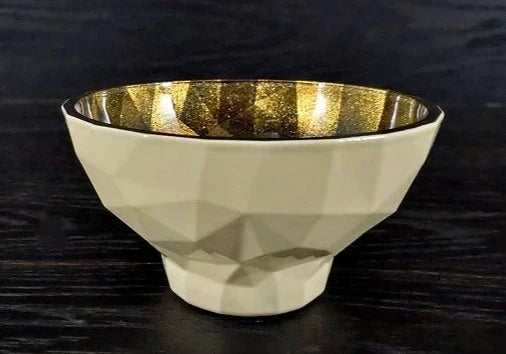 Diamond bowl lacquer white (inner pear finish)