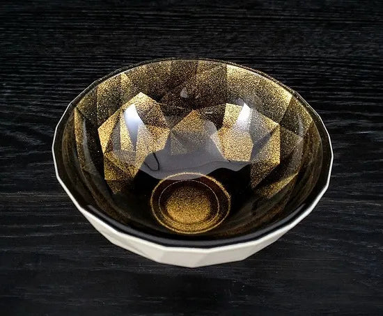 Diamond bowl lacquer white (inner pear finish)