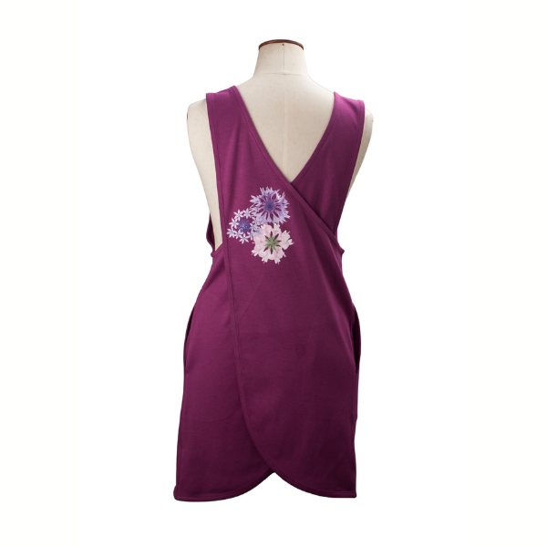 Stylish cross apron (Cassis)