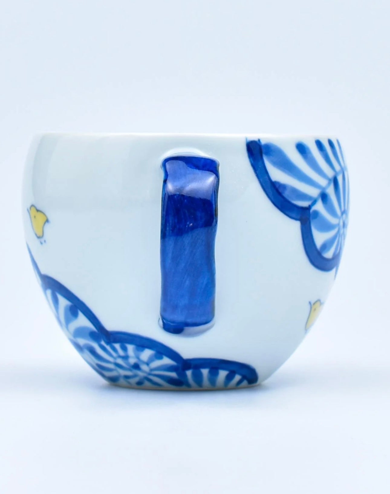 Kumochidori Maru Mug (Blue)