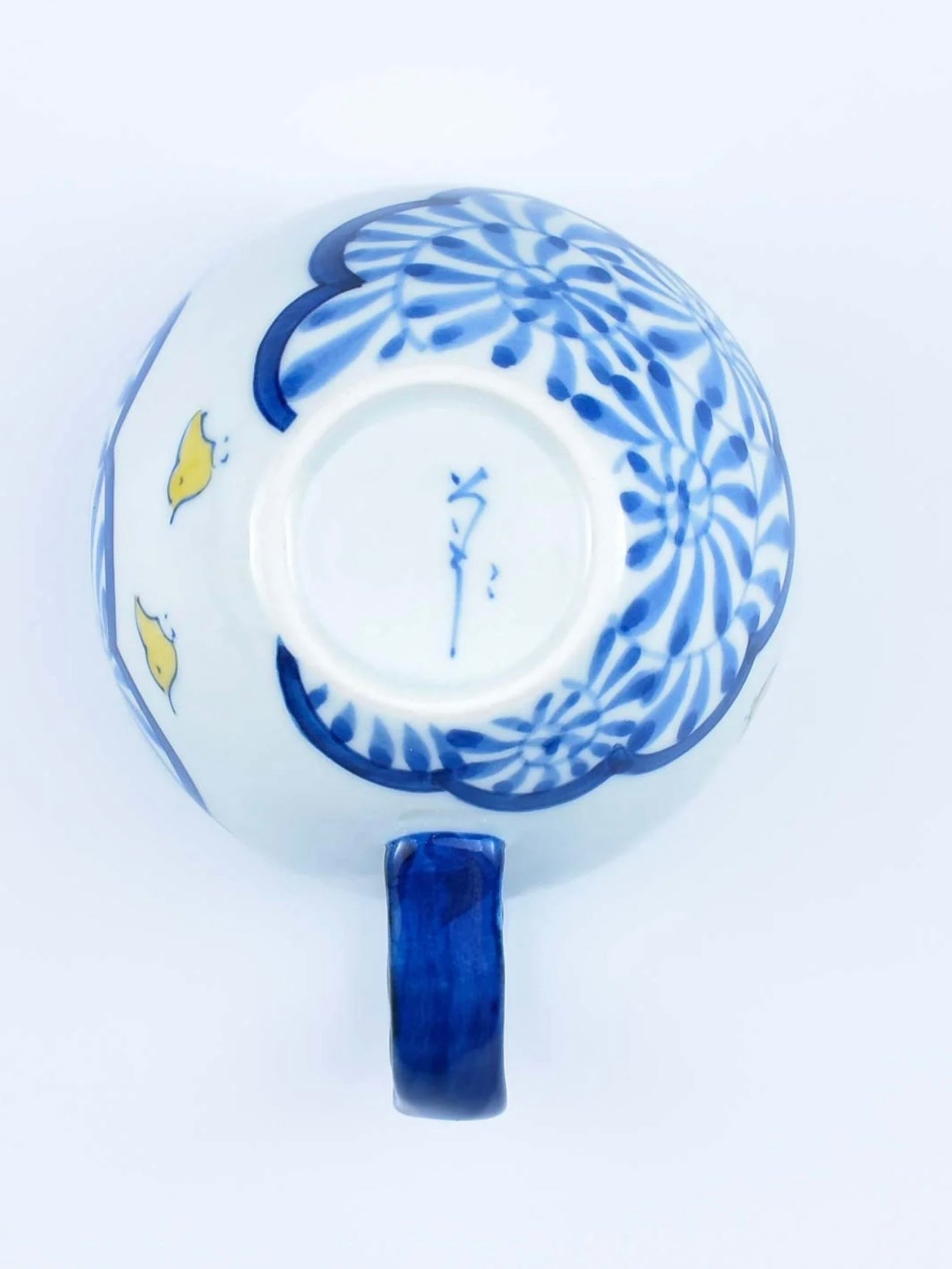 Kumochidori Maru Mug (Blue)